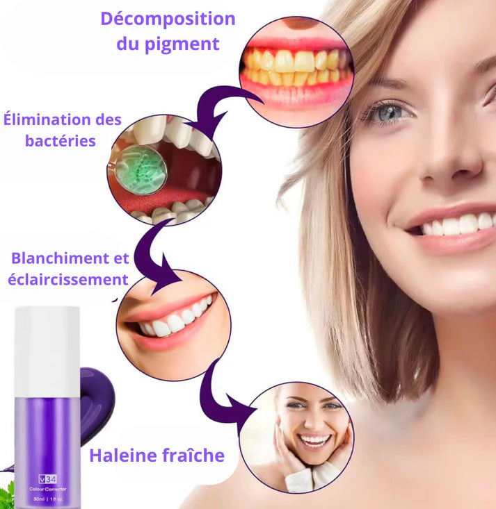 Hismile – Dentifrice Blanchissant Dentaires 🇬🇳